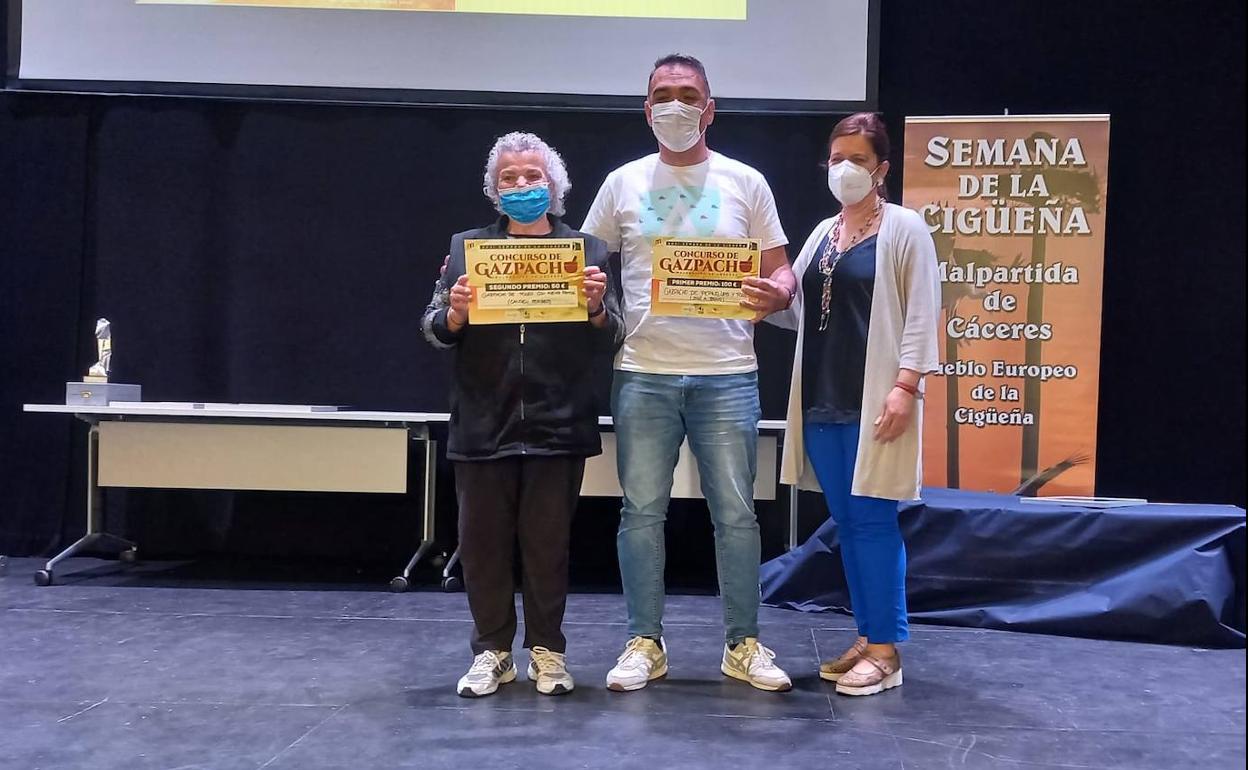 Ganadores del Concurso de Gazpacho. 