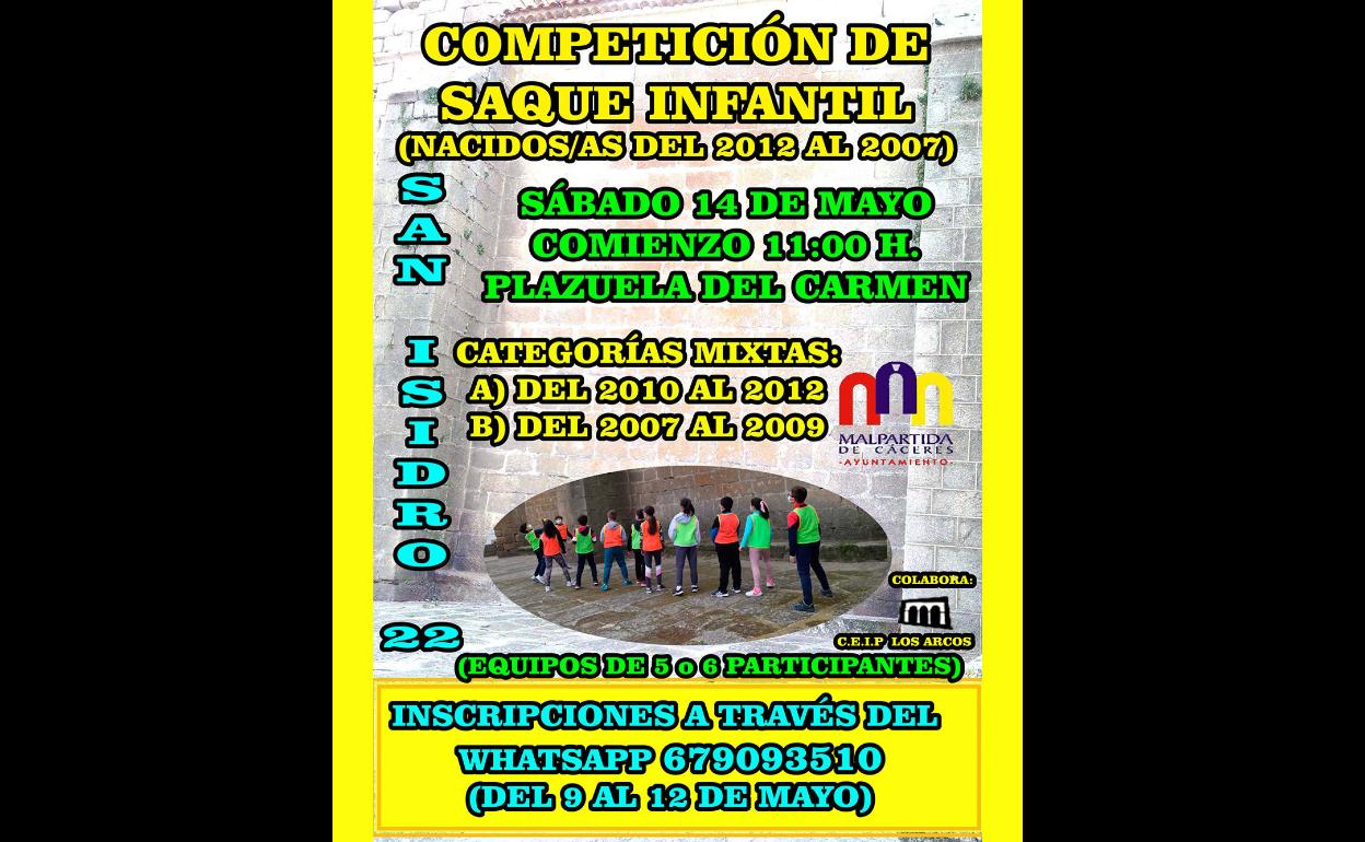 La Plazuela del Carmen acogerá un nuevo Torneo de Saque