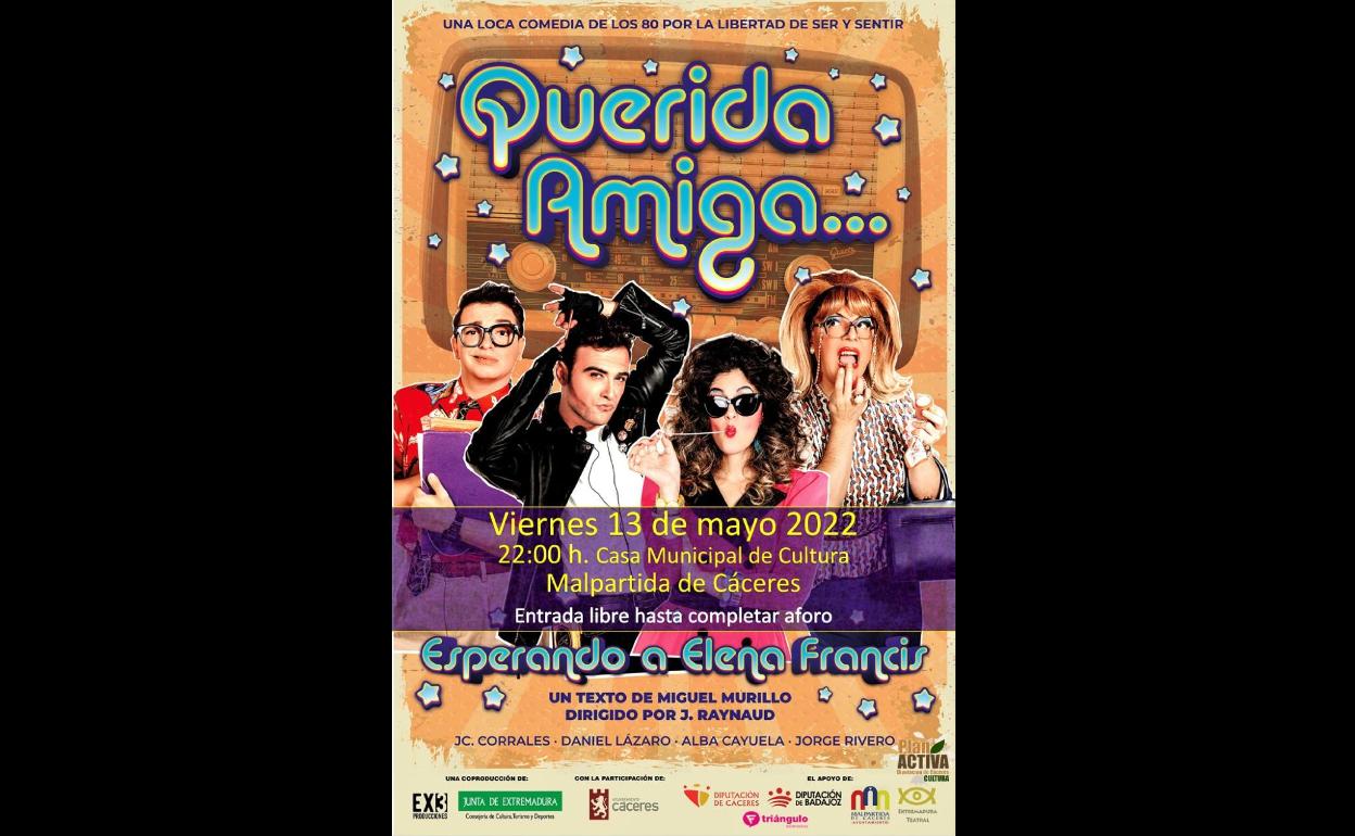 Llega a la Casa de Cultura 'Querida amiga... esperando a Elena Francis'