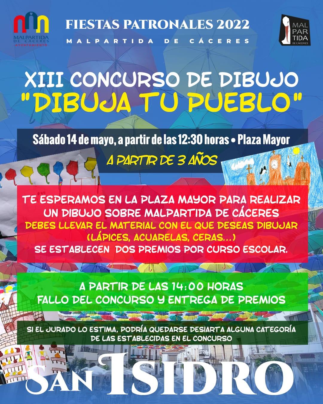 XIII Concurso de dibujo 'Dibuja tu pueblo'
