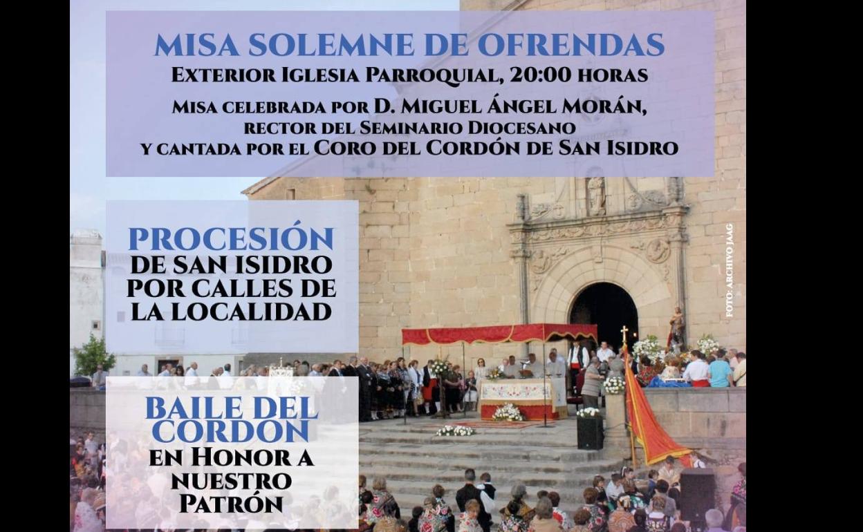 Malpartida celebrará varios actos religiosos en honor a su patrón hoy sábado