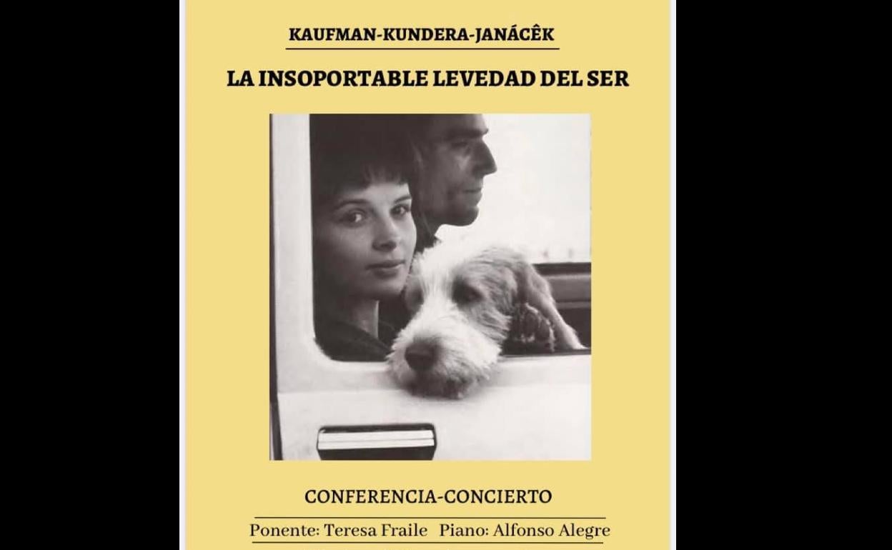 Conferencia-concierto sobre la obra 'La insoportable levedad del ser'