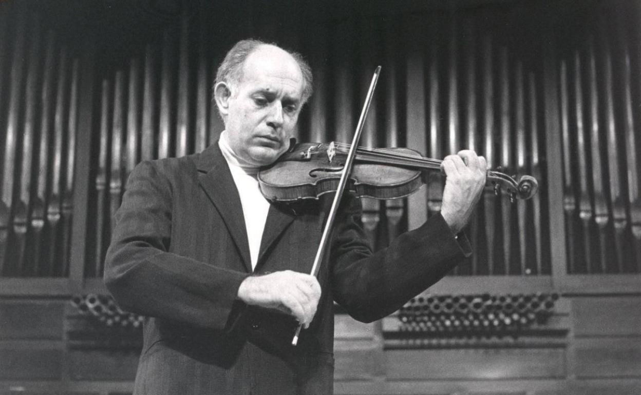 Lluís Brugués y Gonçal Comellas presentan 'La integridad musical de un violinista de referencia'