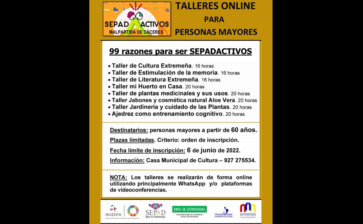 La AUPEX pone en marcha el programa SEPADACTIVOS