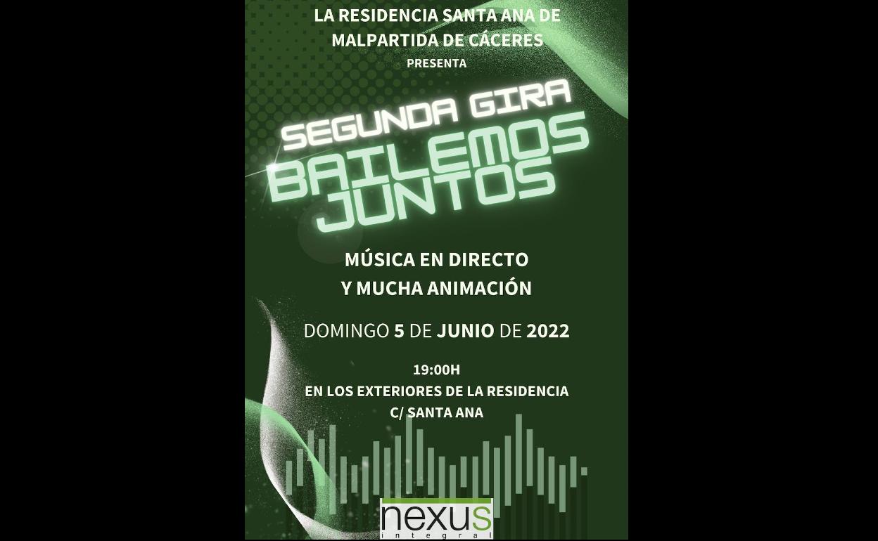 La Residencia Santa Ana organiza el evento musical 'Bailemos Juntos'