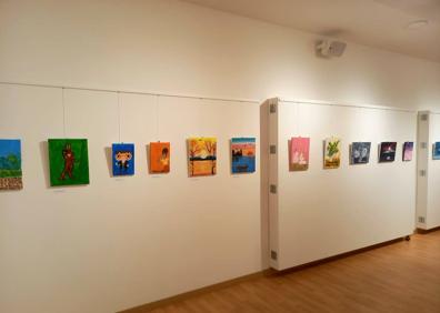 Imagen secundaria 1 - Clausura del curso del Aula de Pintura