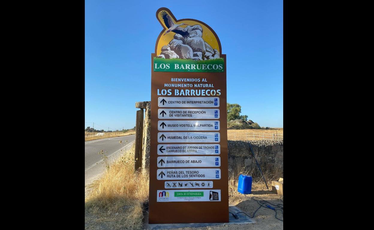 Nuevo totem de información. 