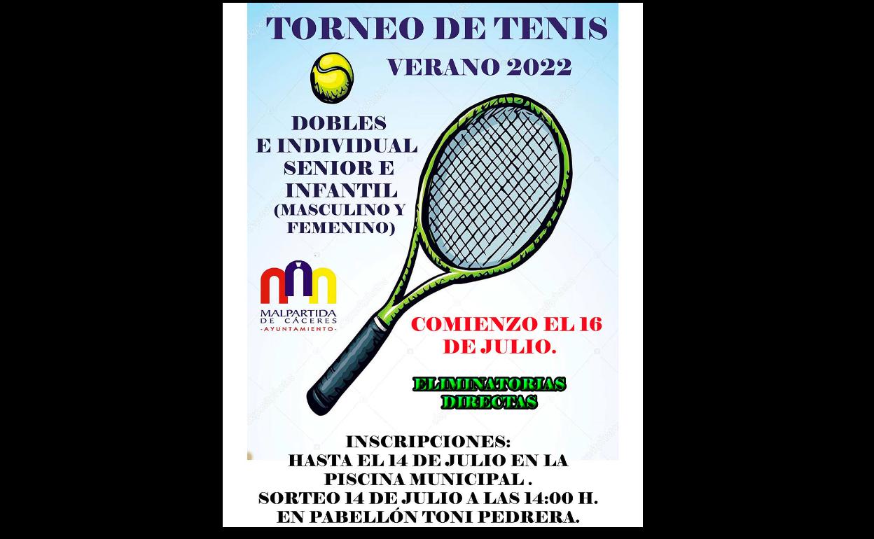 Vuelve el Torneo de Tenis del Verano