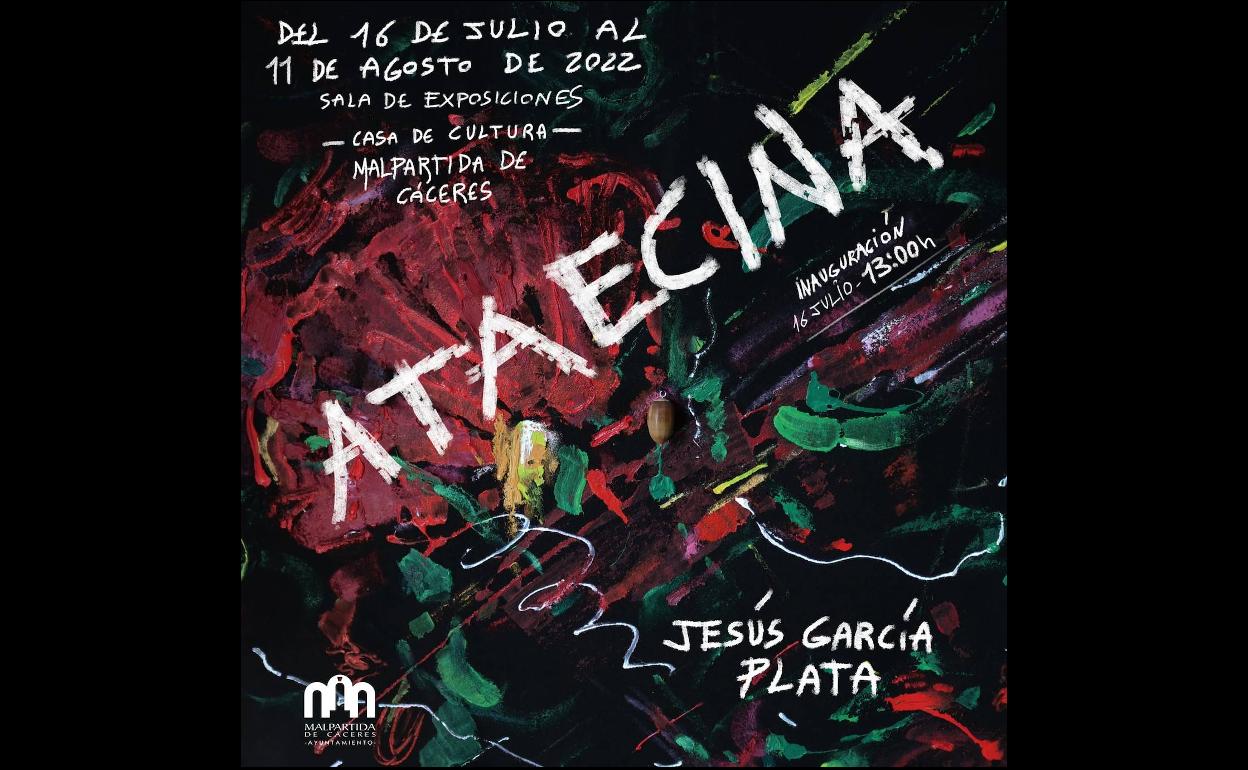 Jesús García Plata inaugura su exposición 'Ataecina'