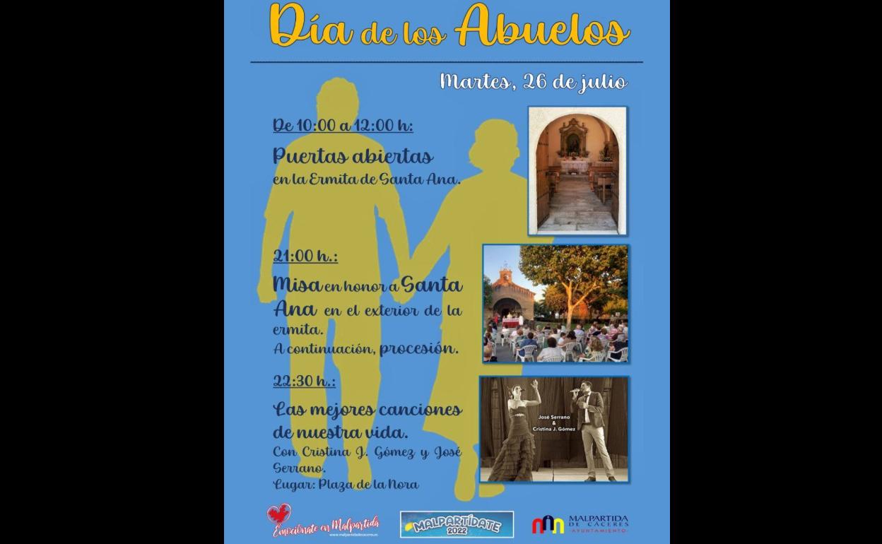 Malpartida celebra el Día de los Abuelos