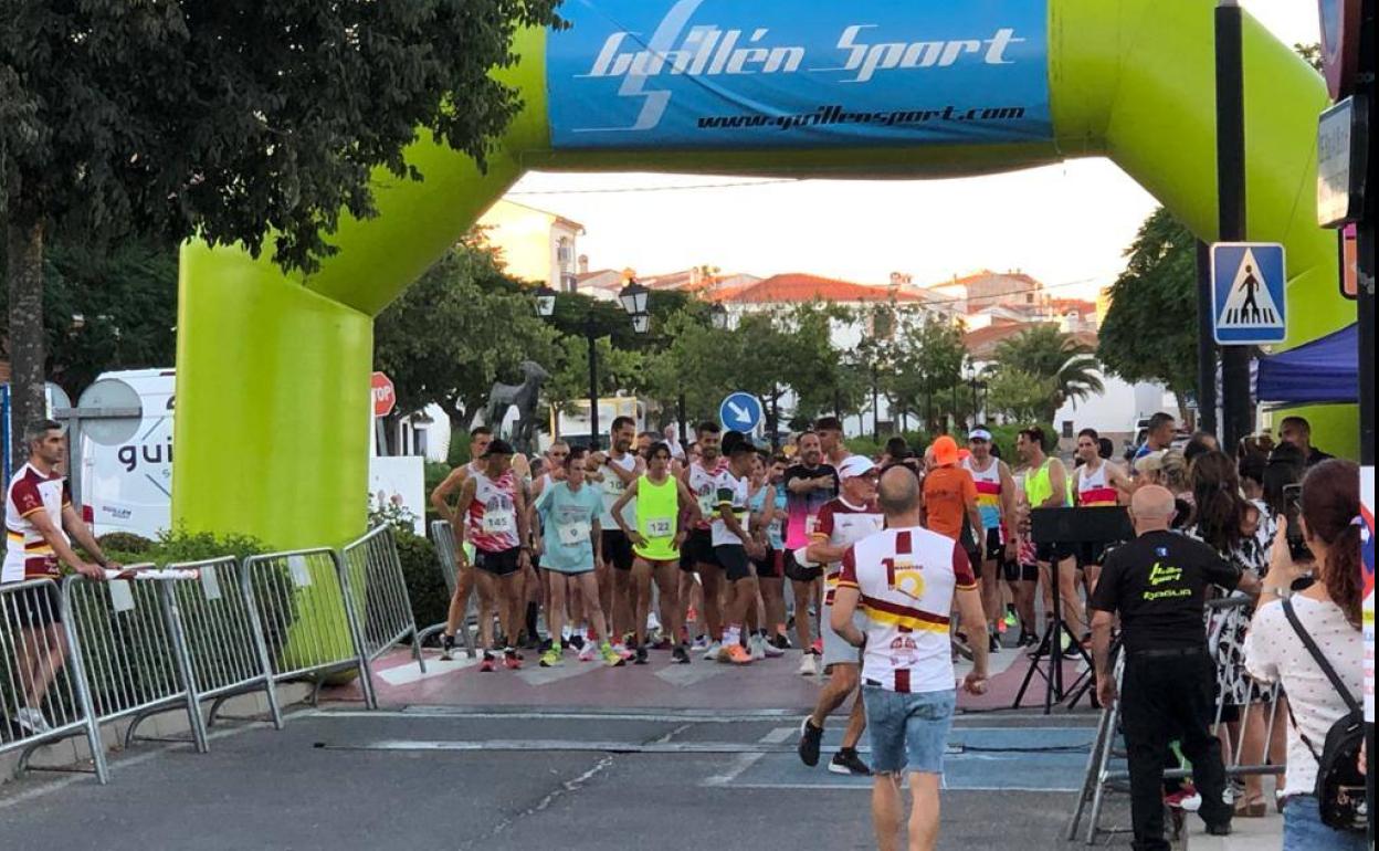 Salida de la carrera. 