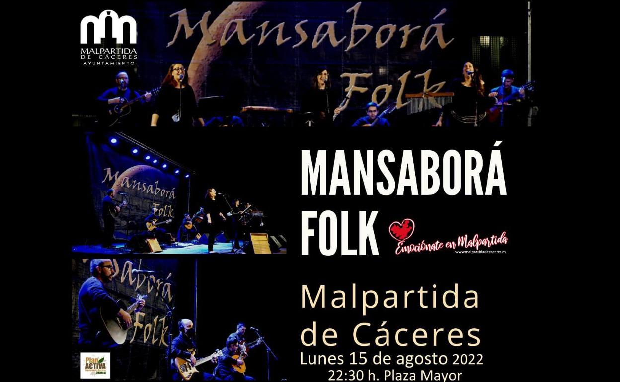 Mansaborá Folk pondrá el broche de oro a la Semana Grande