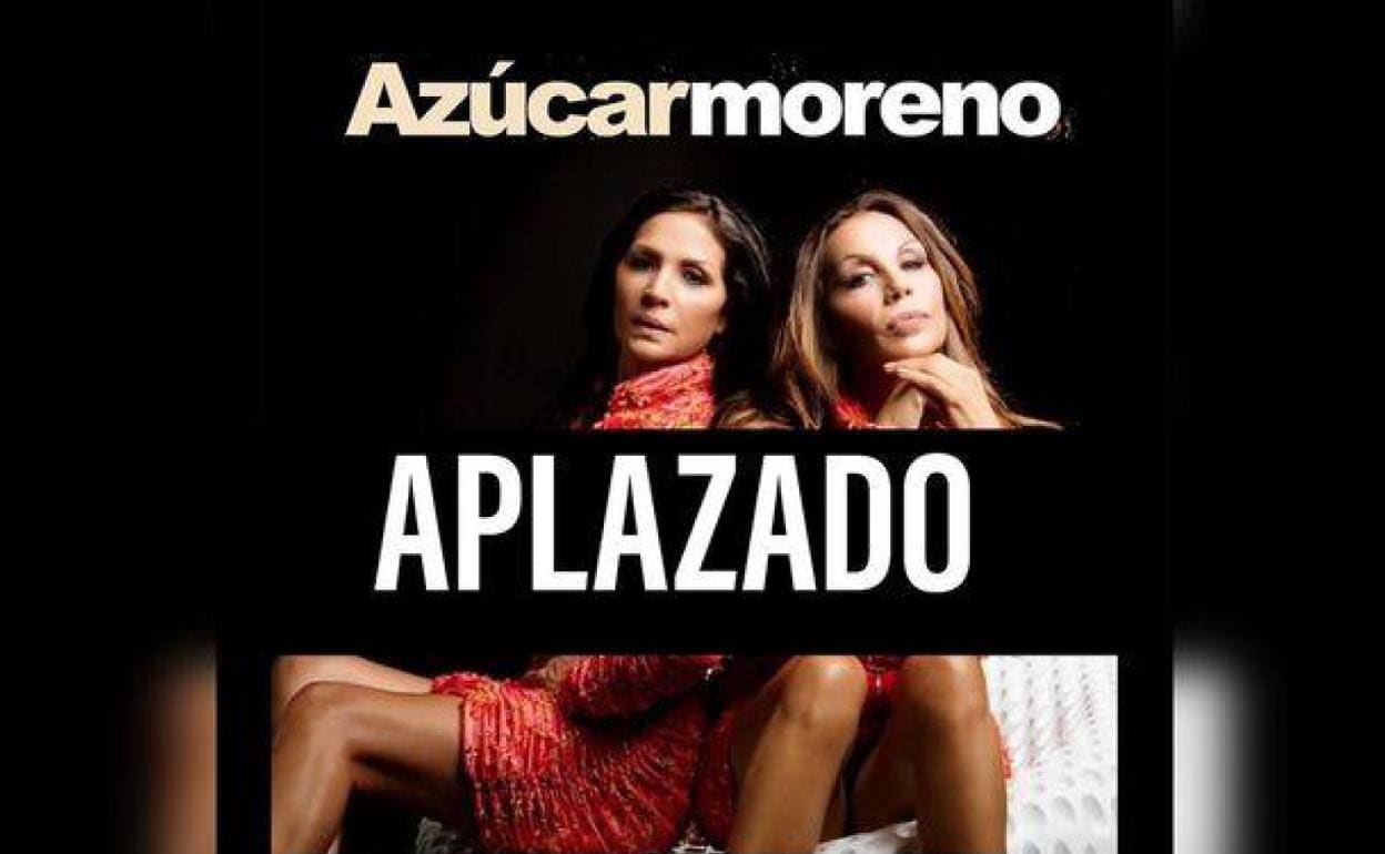 Aplazado el concierto de Azúcar Moreno