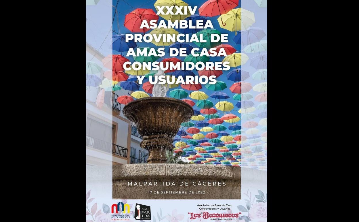 Malpartida de Cáceres acoge la XXXIV asamblea provincial de las Amas de Casa