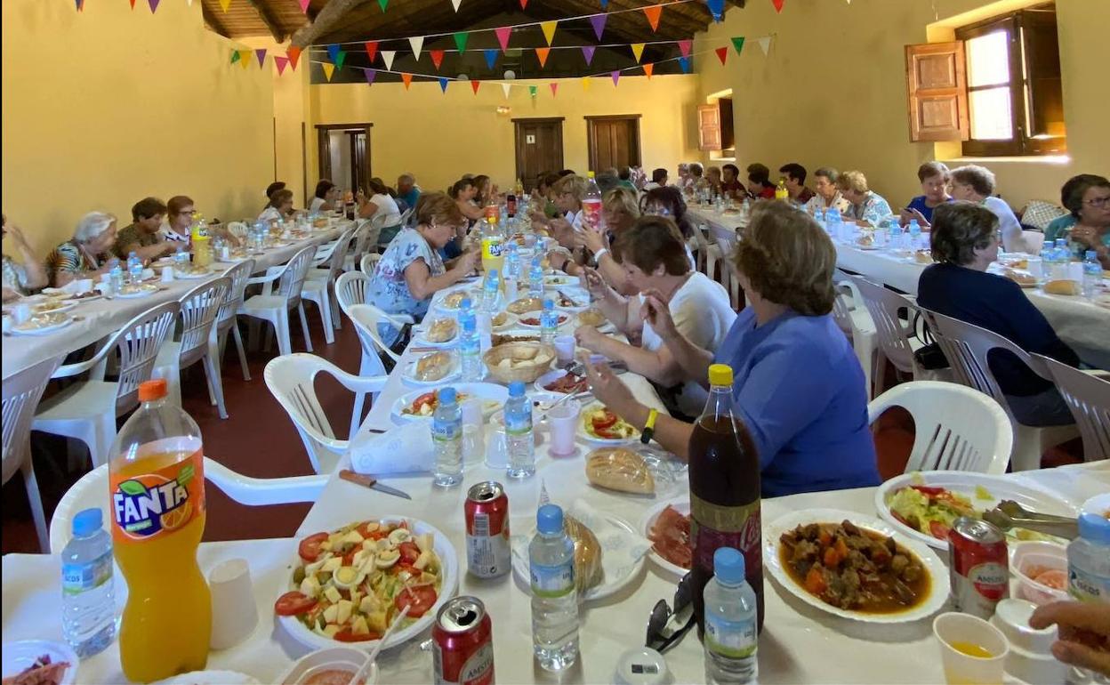 Comida de convivencia. 