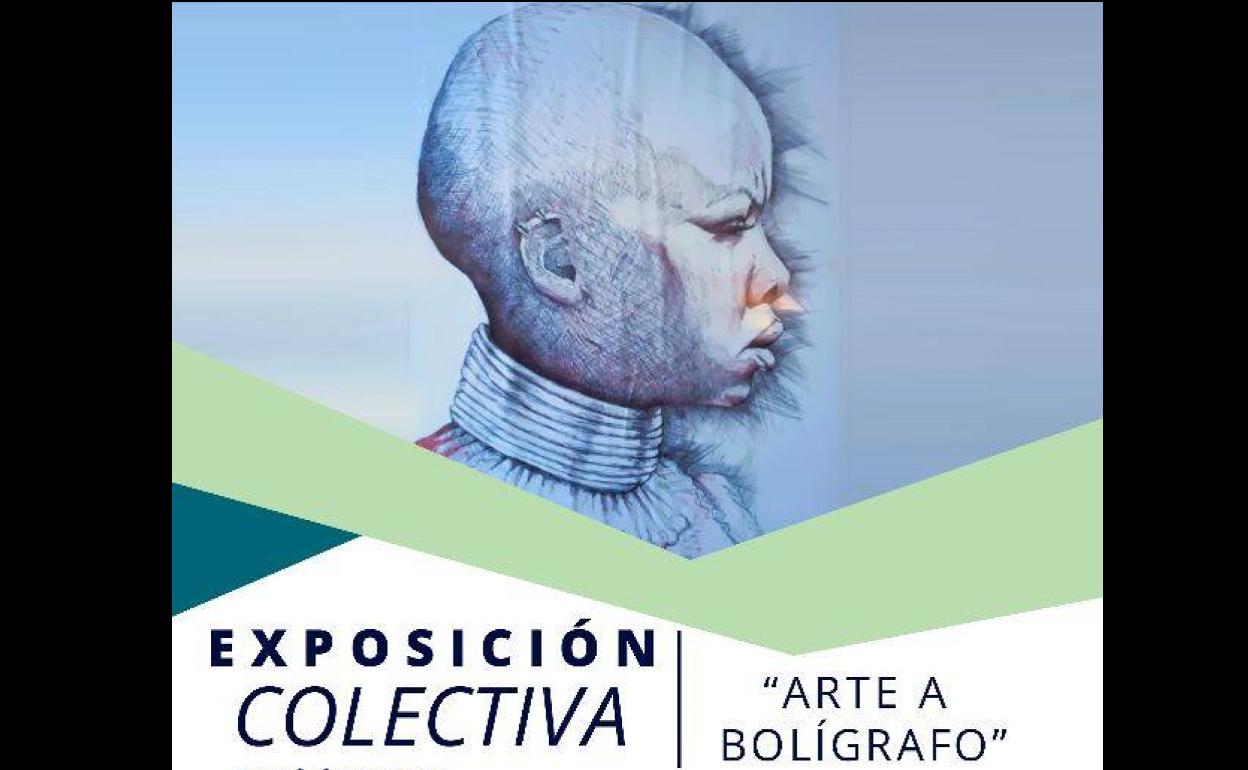 El Centro de Vías Pecuarias acoge inauguración de la exposición colectiva 'Arte a bolígrafo'