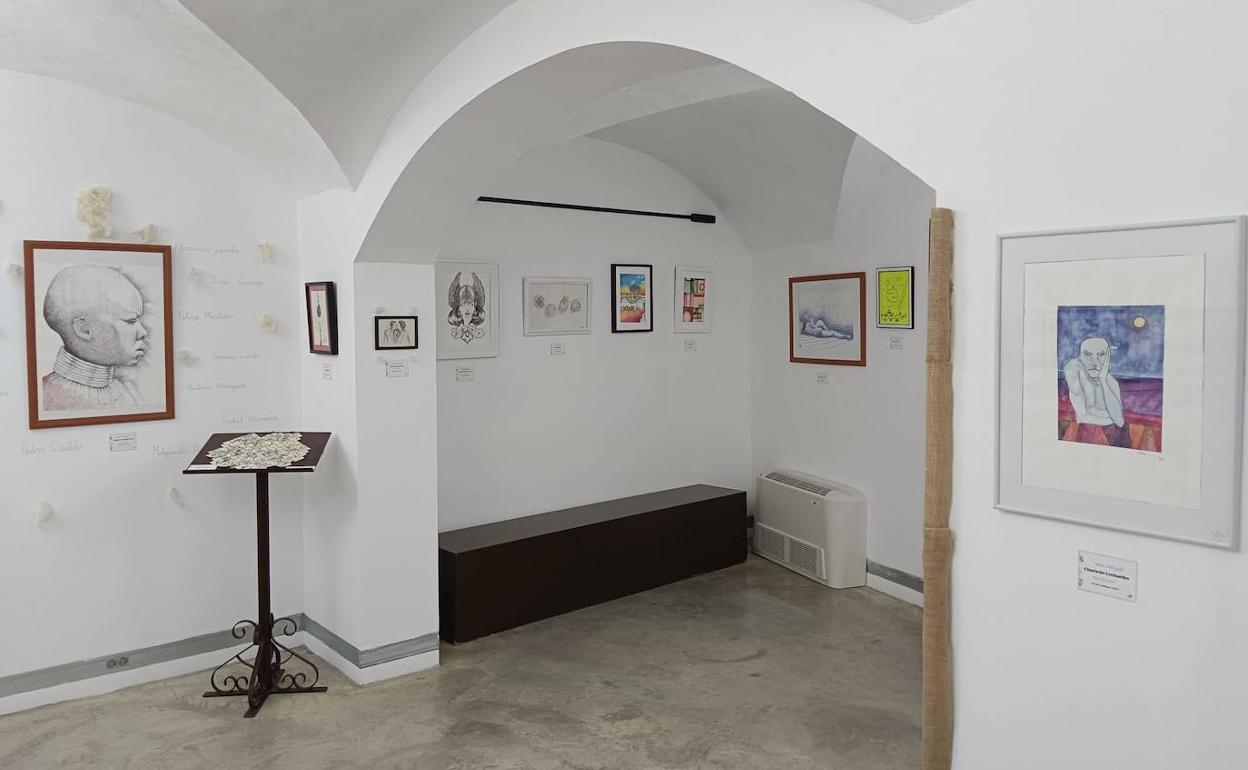 Inaugurada la exposición en el Centro de Vías Pecuarias. 