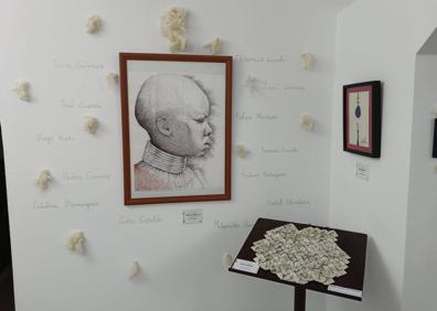 Imagen secundaria 1 - Inaugurada la exposición &#039;Arte a bolígrafo&#039;