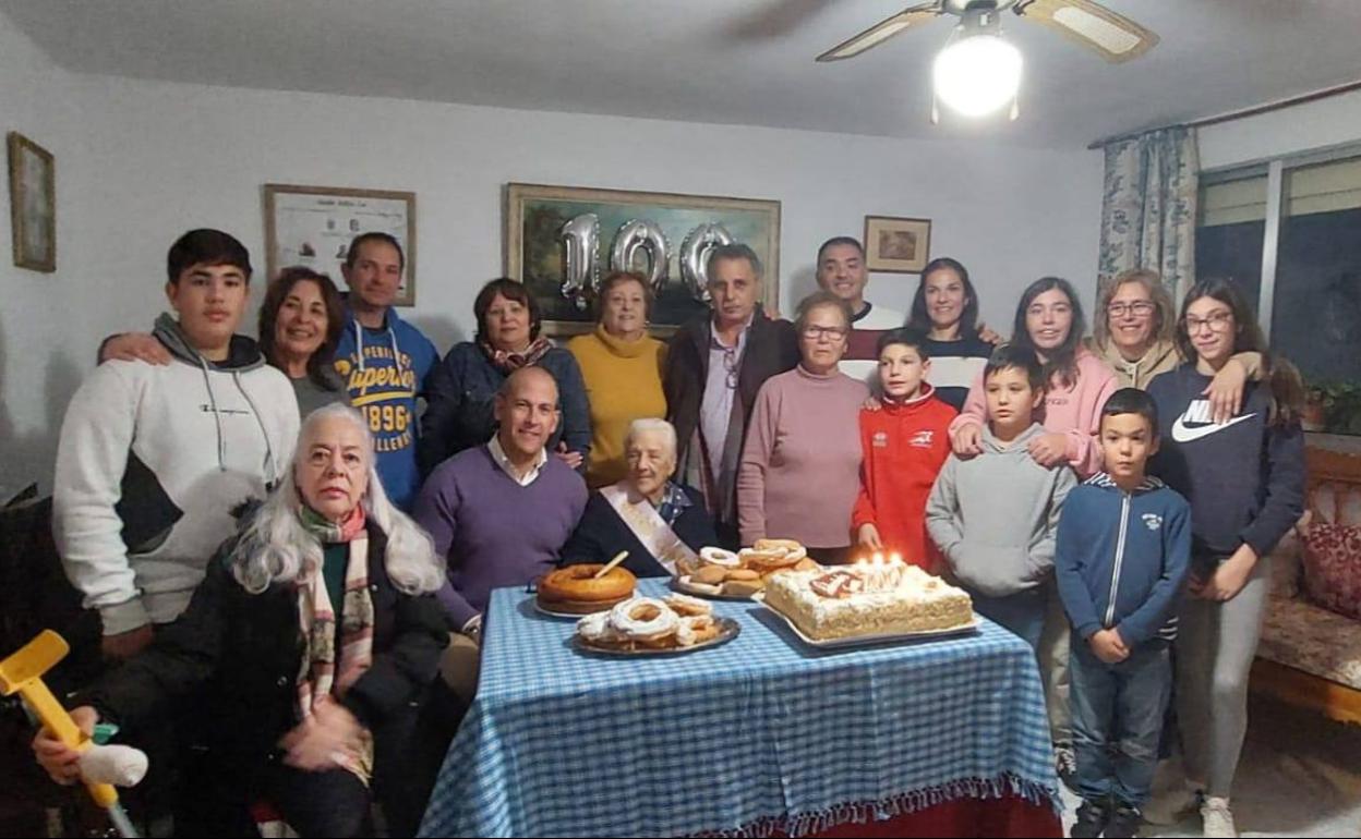 Celebración del cumpleaños. 
