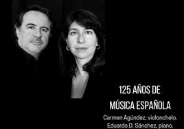 125 años de música española en la Casa de Cultura de Malpartida de Cáceres