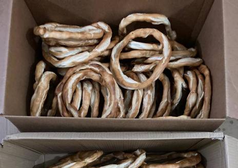 Imagen secundaria 1 - Roscas listas para comer.