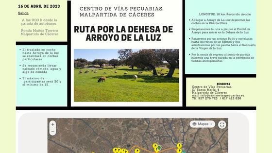 Ruta por la Dehesa de la Luz
