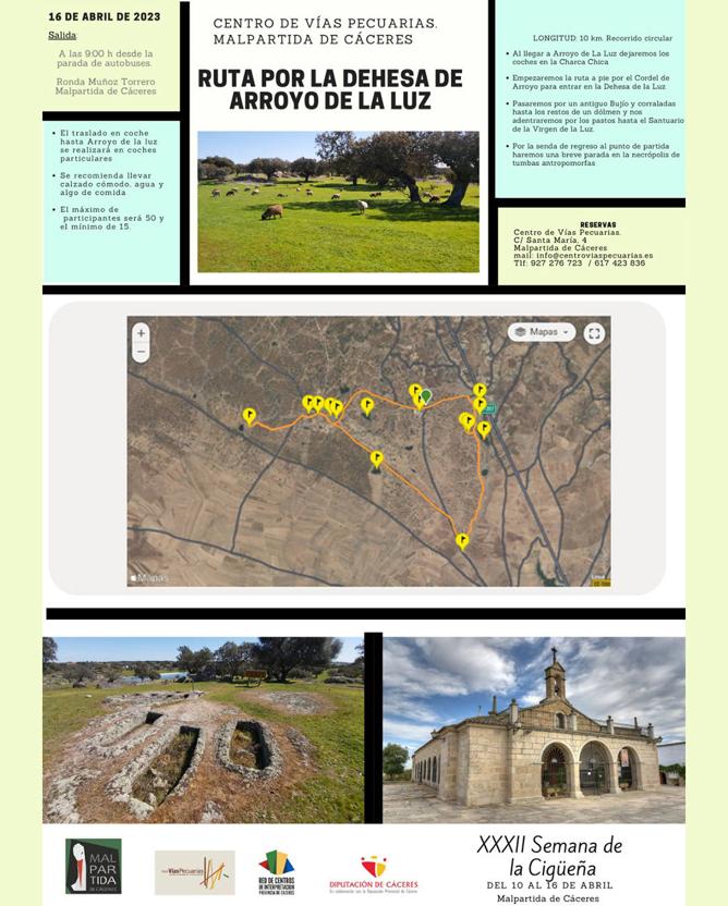 Ruta por la Dehesa de la Luz