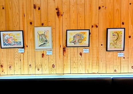 Imagen secundaria 1 - Víctor González expone 'Imagina…Arte' en Aquario