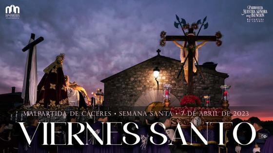 Viernes Santo en Malpartida de Cáceres