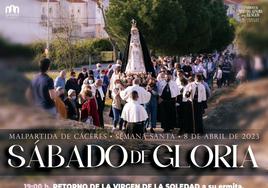 Varios actos conmemorarán en Malpartida de Cáceres el Sábado de Gloria