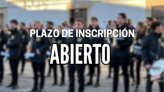 Abierto el plazo de inscripción para la Agrupación Musical Los Arcos