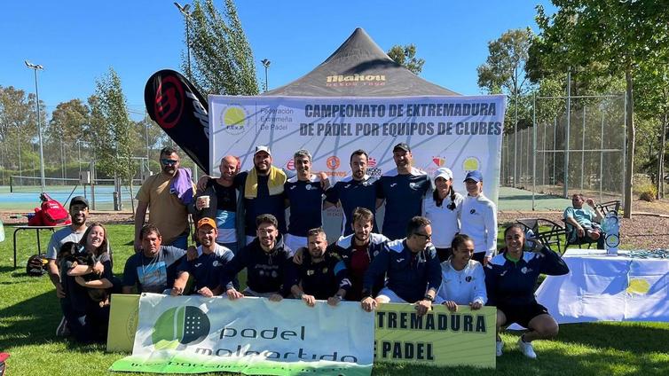 Pádel Malpartida asciende a Segunda División del Pádel Extremeño