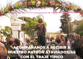 Malpartida de Cáceres se prepara para recibir a su patrón