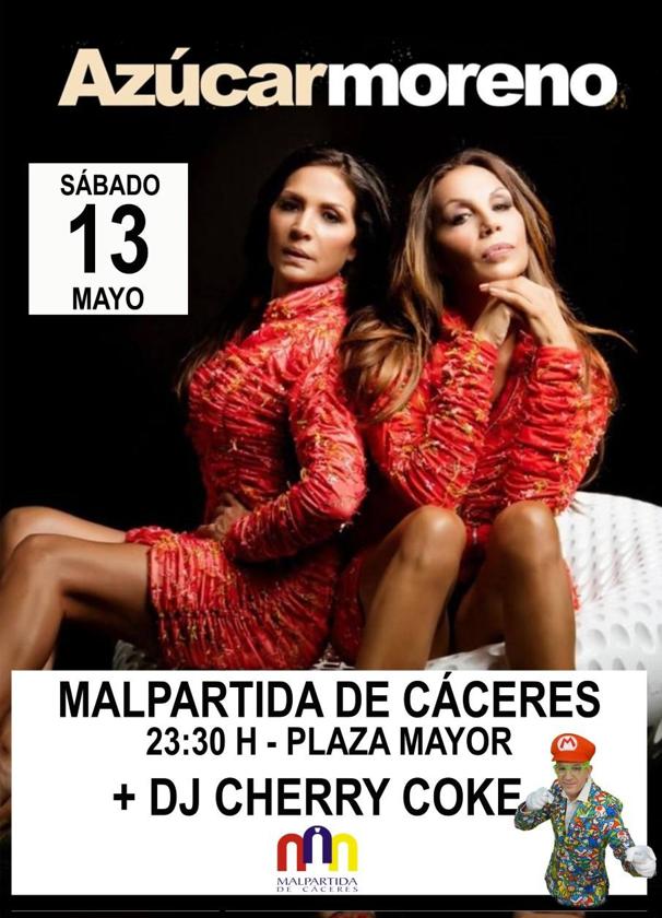 La Plaza Mayor vibrará con Azúcar Moreno