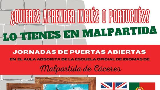 Jornada de puertas abiertas en el aula adscrita de la EOI de Malpartida de Cáceres