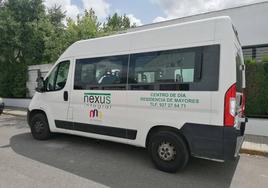 Vehículo adaptado de la Residencia de Mayores.