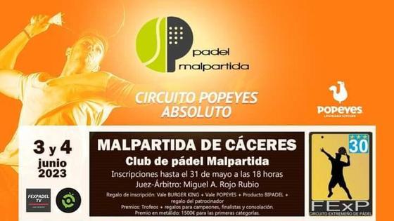Inscripciones abiertas para el Circuito Popeyes Absoluto