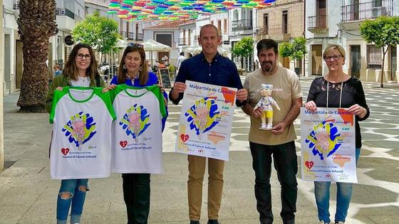 Malpartida de Cáceres se une a Garabato contra el cáncer infantil