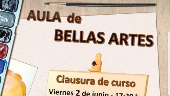 El Aula de Bellas Artes celebra la clausura del curso