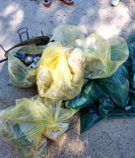 Imagen secundaria 2 - &#039;1m2 contra la basuraleza&#039; recogió 14 kilos de residuos en el paraje de San Isidro