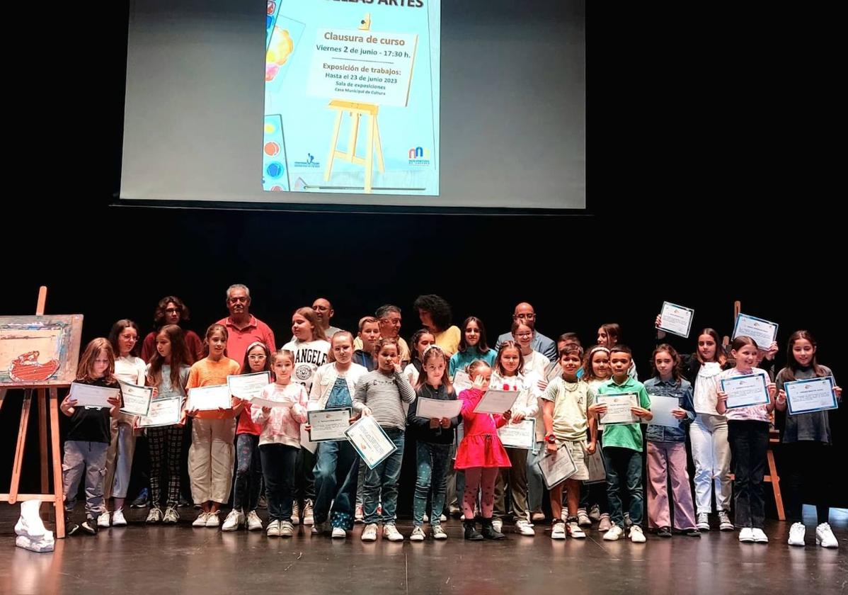 Clausura de curso del Aula de Bellas Artes