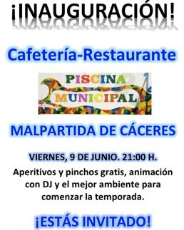 Imagen secundaria 1 - El bar de la piscina da la bienvenida a la temporada con una fiesta de inauguración