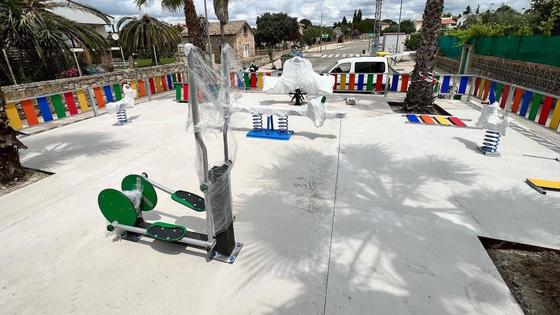 Siguen las obras de los parques biosaludables