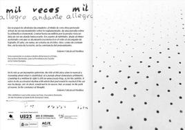 Valcárcel Medina expone en el Vostell 'mil (allegro) veces (andante) mil (allegro)'