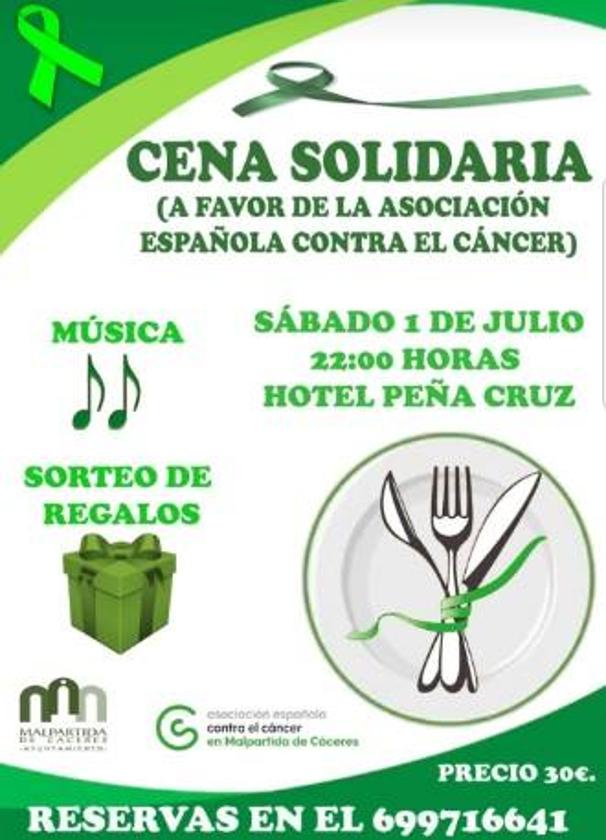 La Junta Local de la AECC celebra su Cena Solidaria