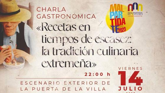 Una charla y experiencia gastronómica recuerdan la cocina extremeña en periodos de escasez