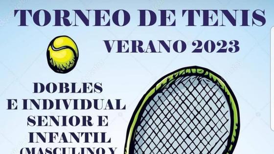 Se amplía el plazo de inscripción para el Torneo de Tenis del Verano