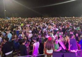Fotografía de archivo del Carnaval de Verano, uno de los eventos multitudinarios que se celebra cada año en la Plaza de Toros.