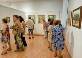 Gran asistencia a la inauguración de 'Lugares del alma', de Isidora Ramos