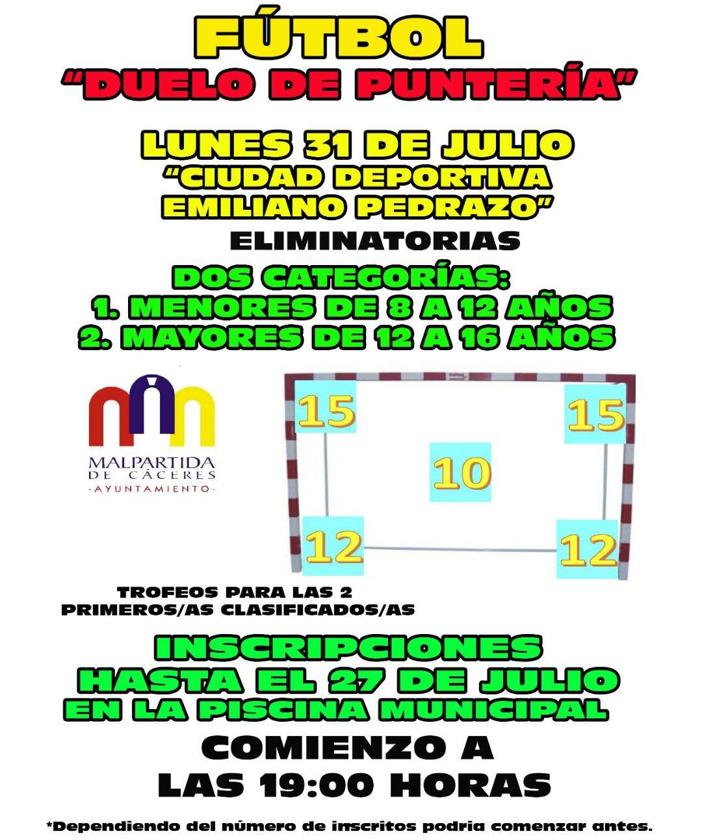 Inscripciones abiertas para el 'Duelo de puntería'